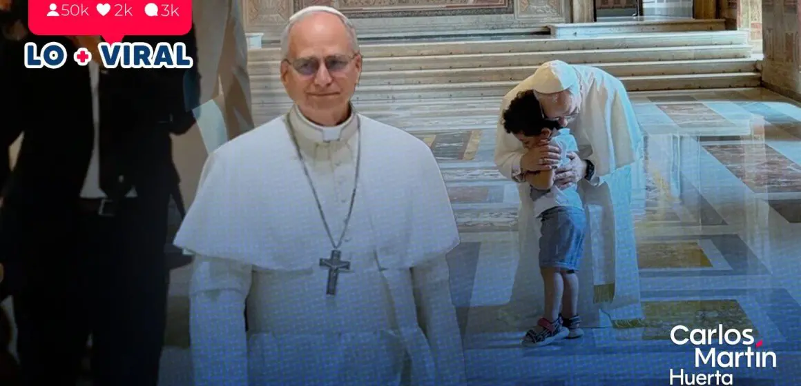 El Papa León XIV abraza a niño que irrumpió en audiencia privada en el Vaticano