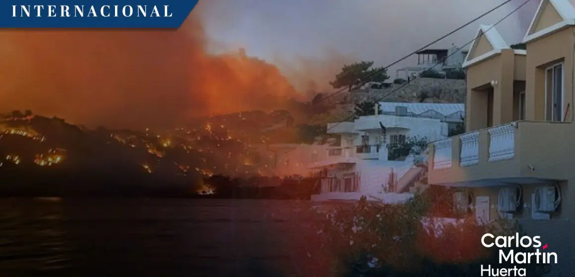 Evacuaciones masivas tras incendios forestales en zonas turísticas de Grecia y Turquía