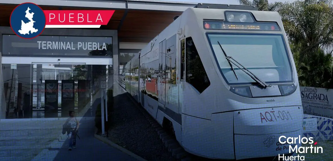 Evalúan reactivar el Tren Turístico para conectar Puebla, Cholula y Atlixco
