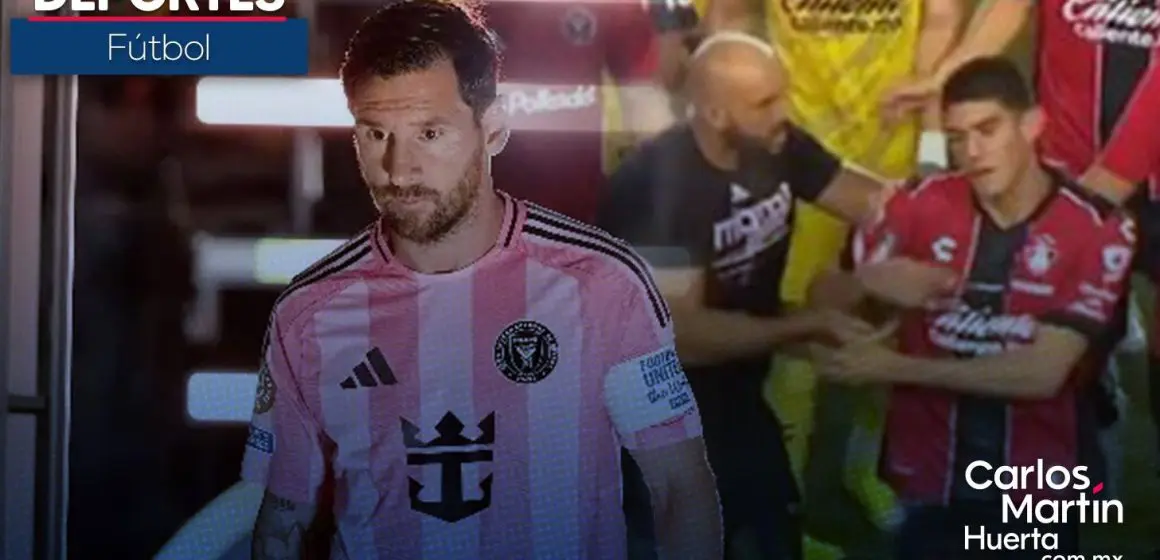 ¡Insólito! Guardaespaldas de Messi empuja a jugador del Atlas tras partido de la Leagues Cup 2025