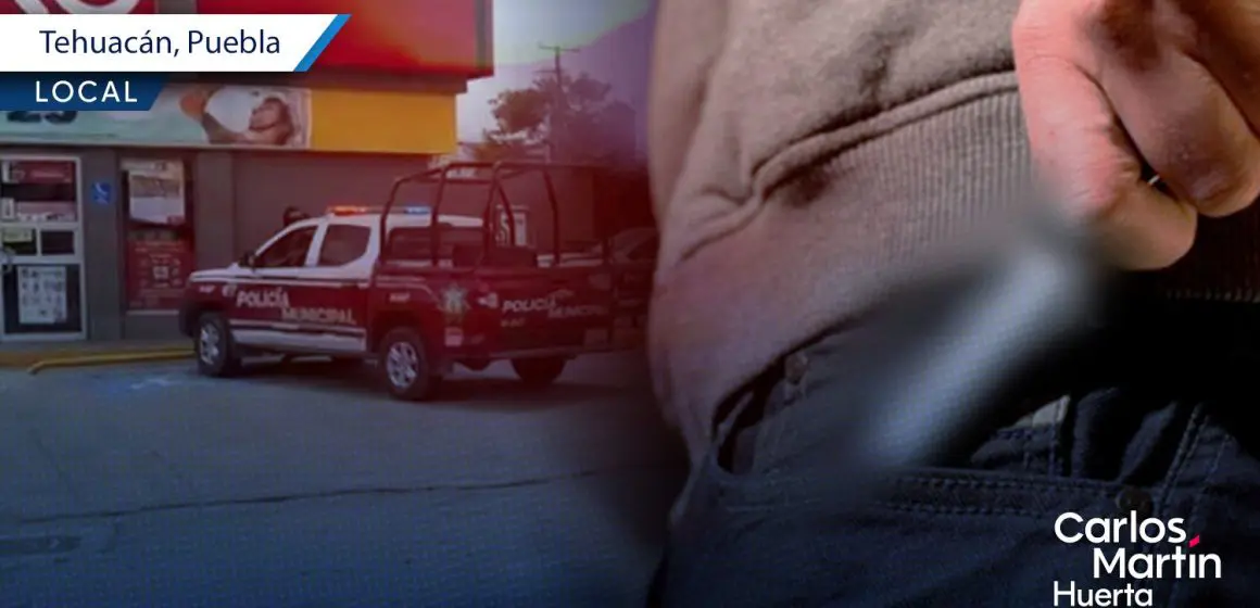 Hieren a empleado de Oxxo en Tehuacán tras resistirse a asalto