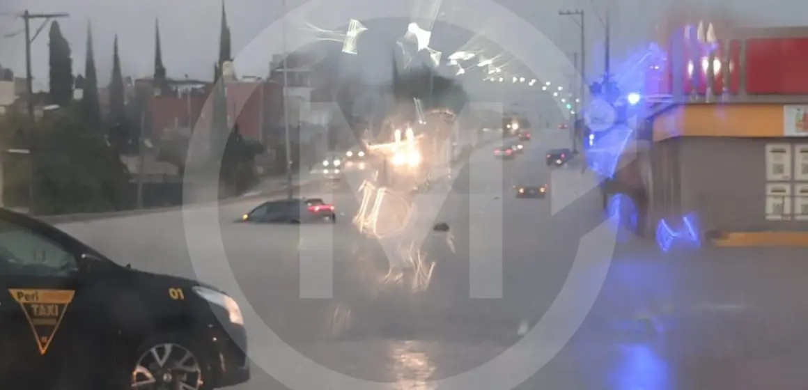 Fuertes lluvias azotan Puebla y zona metropolitana