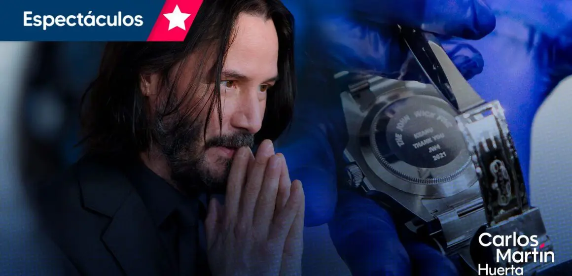 Keanu Reeves recupera relojes que le fueron robados; estaban en Chile
