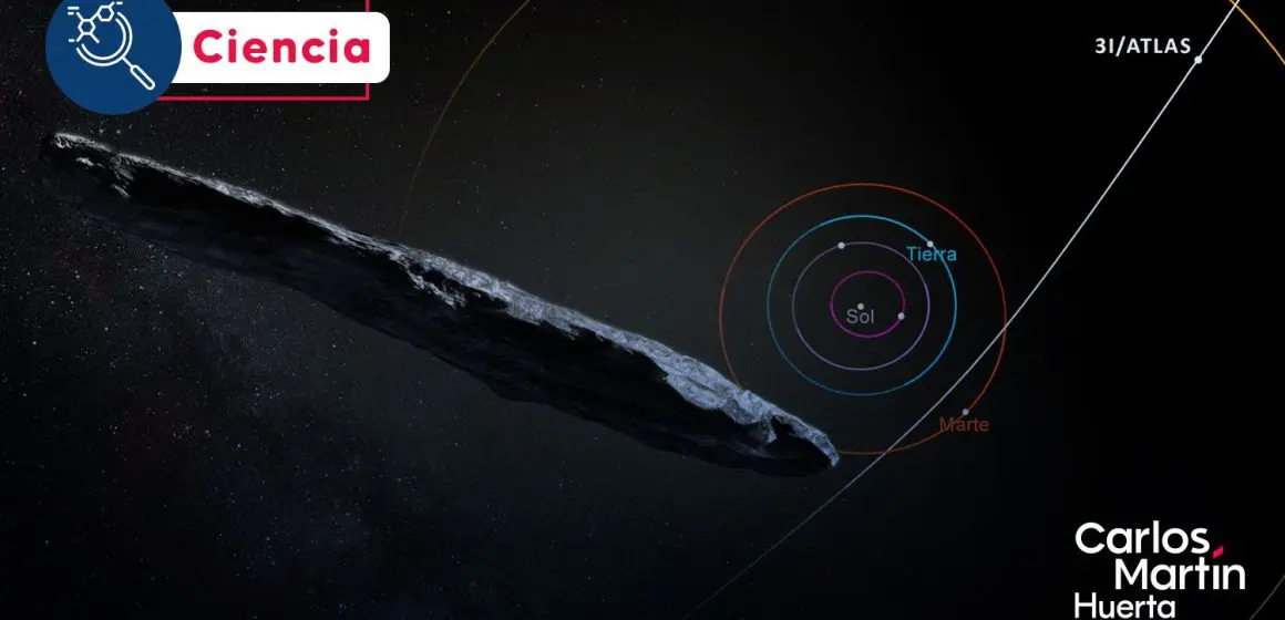 La NASA desmiente origen extraterrestre del ‘3I/ATLAS’; es un cometa interestelar