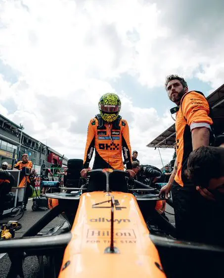 Lando Norris se lleva la pole position en el Gran Premio de Bélgica