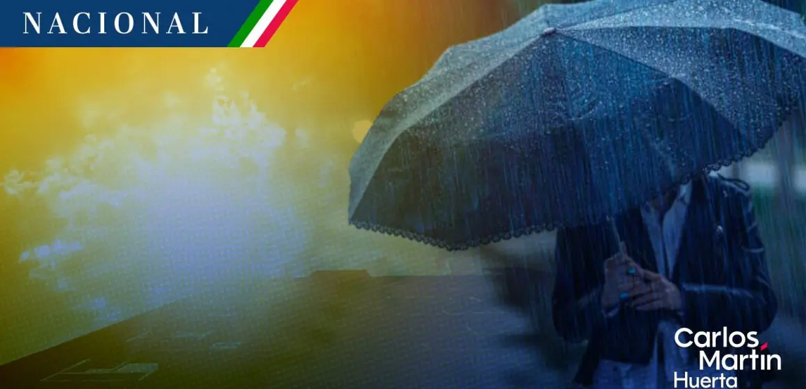 Lluvias intensas y ambiente caluroso en gran parte de México