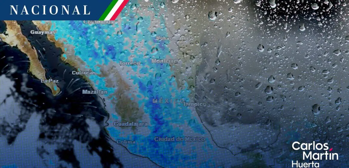 Lluvias intensas persisten en México