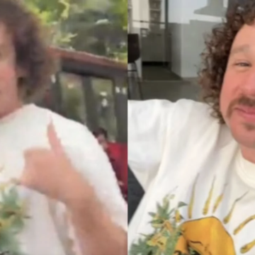 Luisito Comunica enfrenta insultos y tensión durante manifestación anti-gentrificación en CDMX