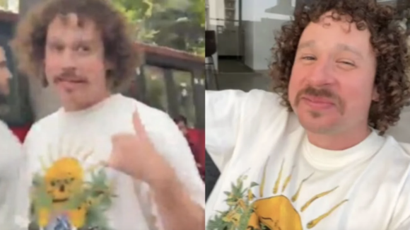 Luisito Comunica enfrenta insultos y tensión durante manifestación anti-gentrificación en CDMX