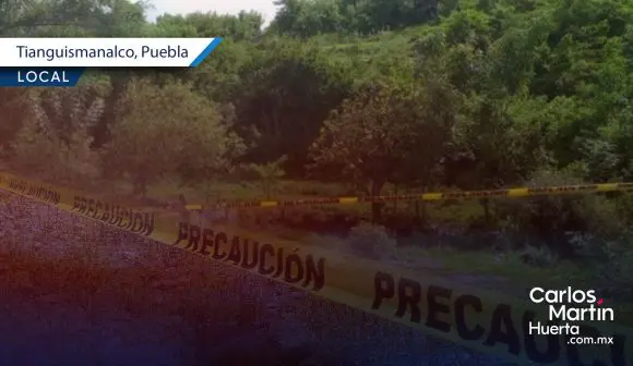 Mujer fallece tras caer a río en Tianguismanalco