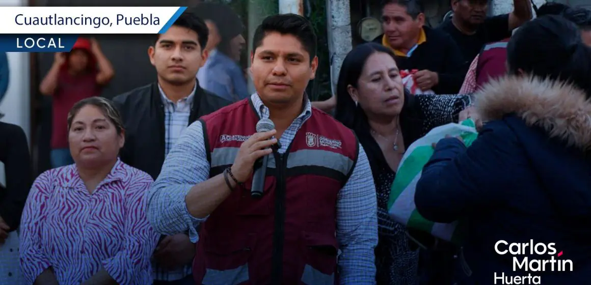 Cuautlancingo entrega apoyos a afectados por desbordamiento del Río Zapatero