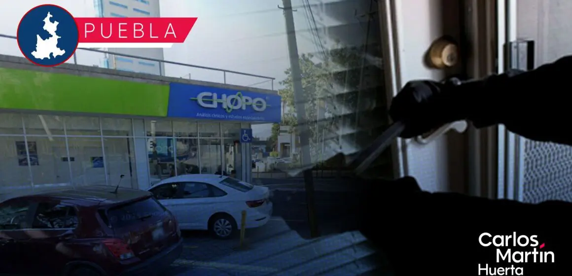 Pareja intenta robar sucursal de Laboratorios Chopo en Avenida Juárez