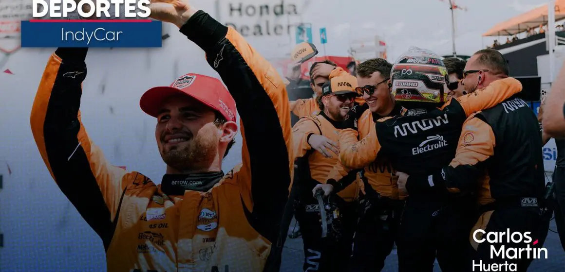 Pato O’Ward gana el Gran Premio de Toronto 2025 de la IndyCar