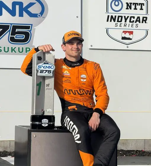 Pato O’Ward conquista Iowa en su carrera 100 de la IndyCar