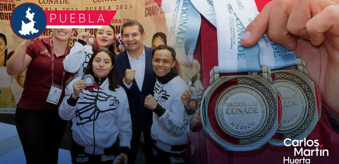 Puebla cierra la Olimpiada Nacional 2025 con 121 medallas