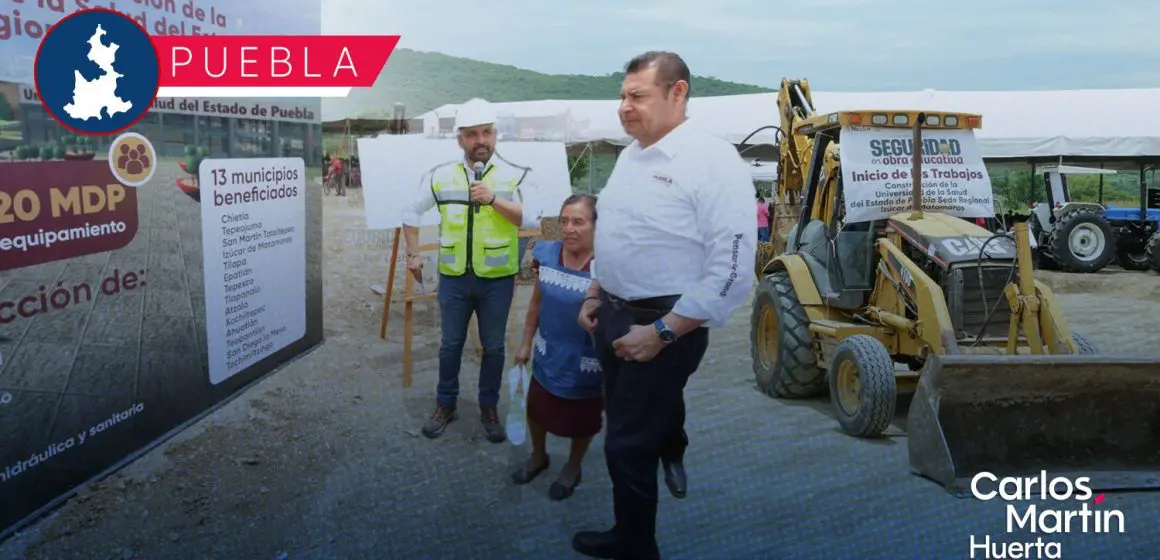 Puebla iniciará construcción de la Universidad de la Salud en Yaonáhuac y Zoquitlán a finales de julio