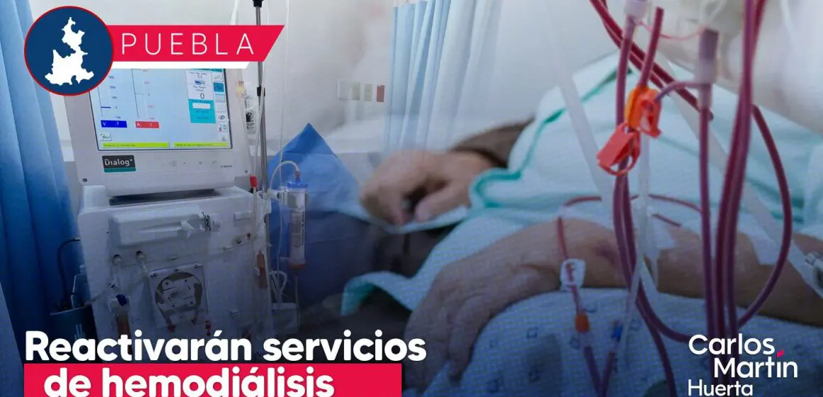 Puebla reactiva servicios de hemodiálisis tras protestas masivas