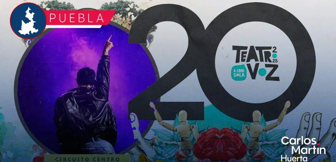 Puebla recibe el Festival de Monólogos 2025 con siete obras de teatro