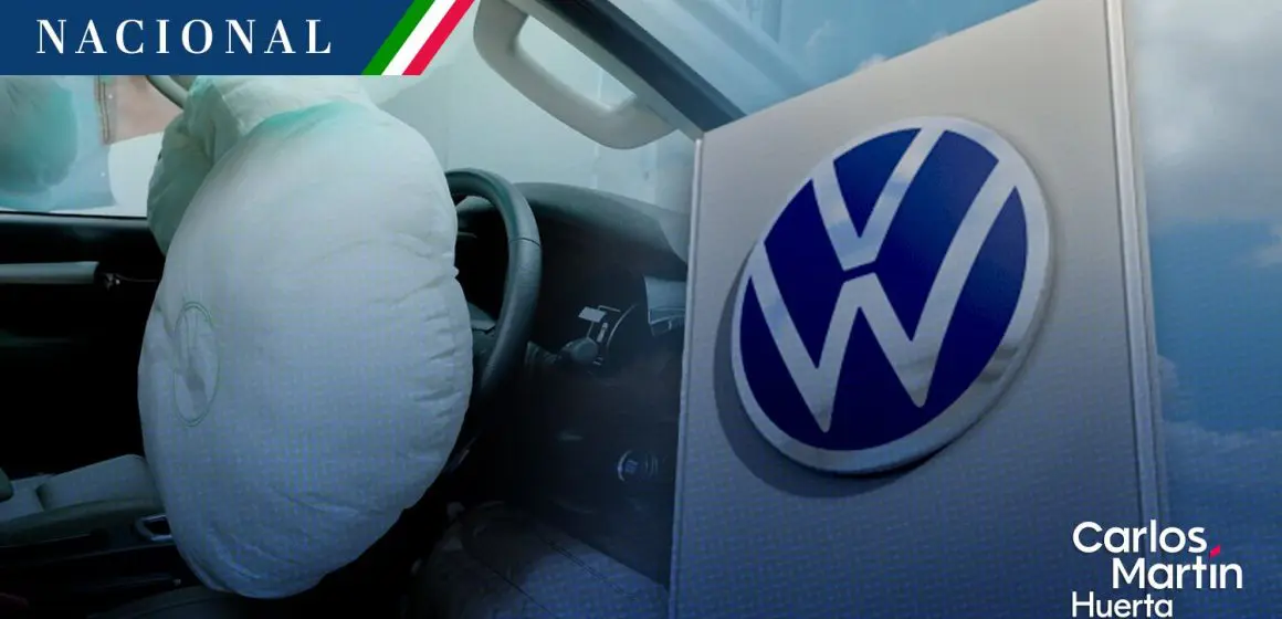 Llaman a revisión más de 15 mil vehículos Volkswagen por defecto en bolsas de aire