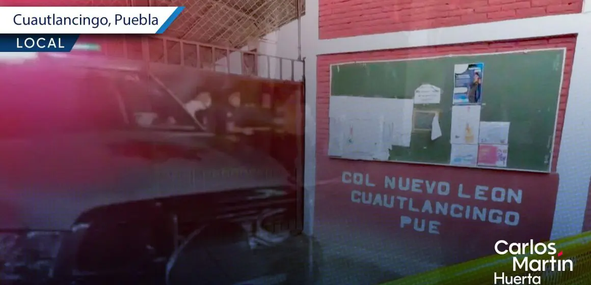 Roban equipo de cómputo en escuela de Cuautlancingo y graduación cambia de sede  
