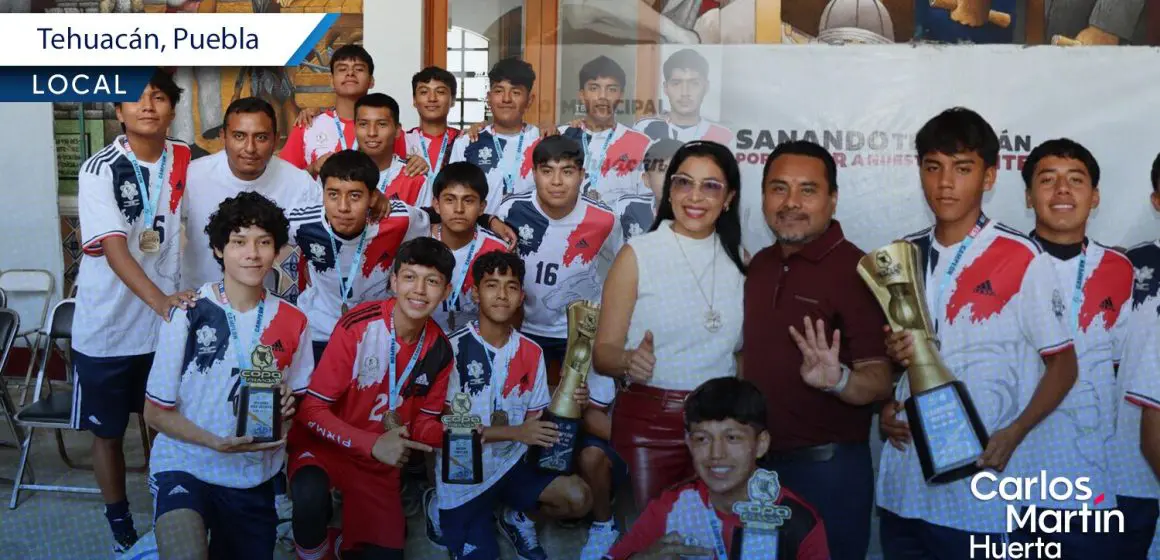 Selección Sub-17 de Tehuacán se corona campeona de la Copa Franja 2025