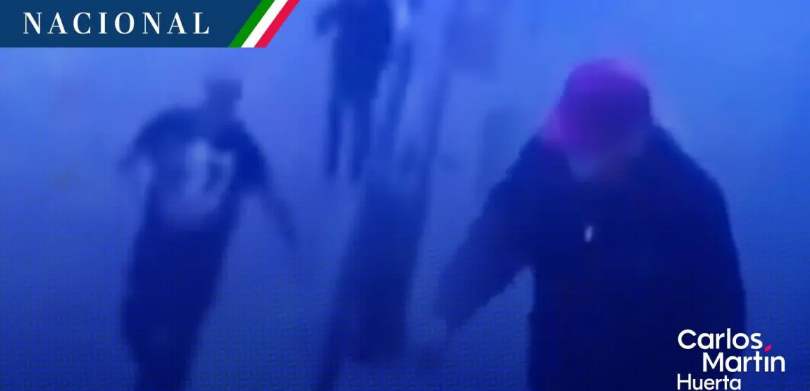 Revelan video de tres sospechosos en asesinato de colaboradores de Clara Brugada