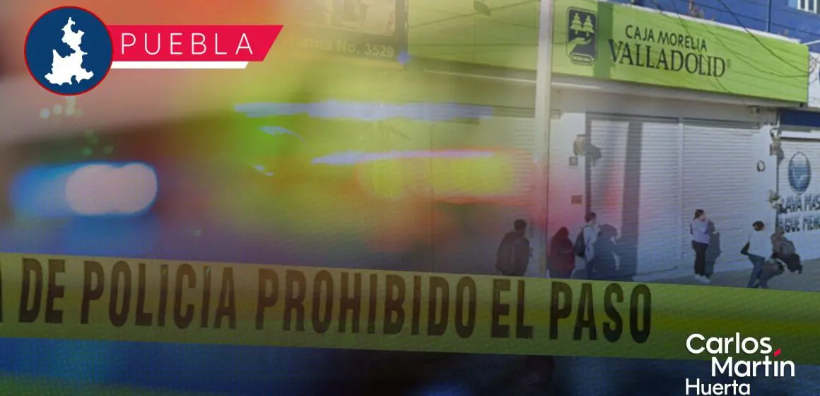 Sujetos armados asaltan Caja Morelia Valladolid en colonia La Paz