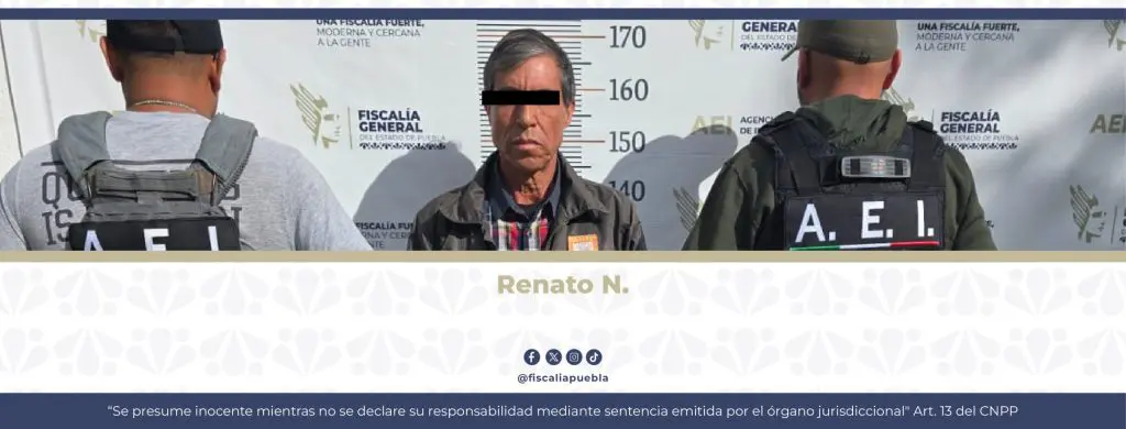 Fiscalía de Puebla aprehende a Renato N. por daño en propiedad ajena y despojo agravado 1 WhatsApp Image 2025 07 01 at 3.27.17 PM 1