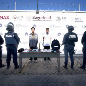 Secretaría de Seguridad Ciudadana detiene a dos presuntos responsables de robo en tienda departamental