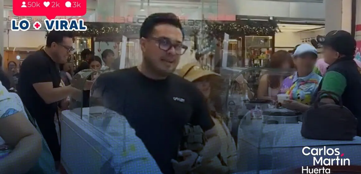 “Lord Nutrisa”: Hombre se vuelve viral por polémica disputa sobre un helado en Ciudad de México
