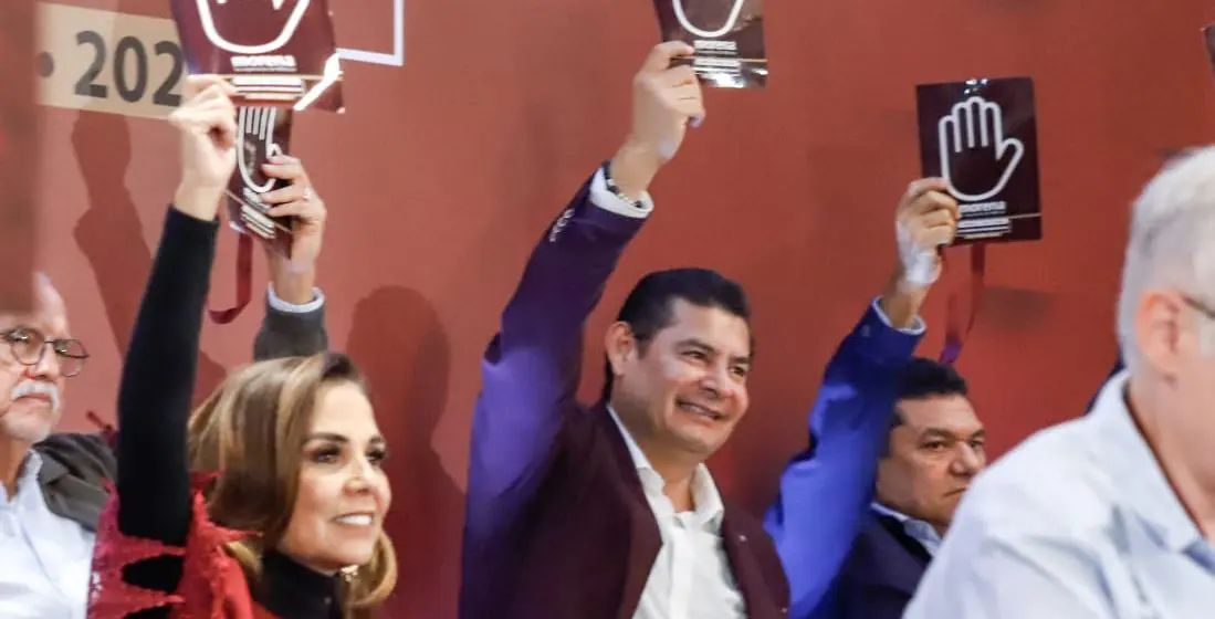 Gobernador Armenta refrenda respaldo a presidenta Claudia Sheinbaum y a Morena