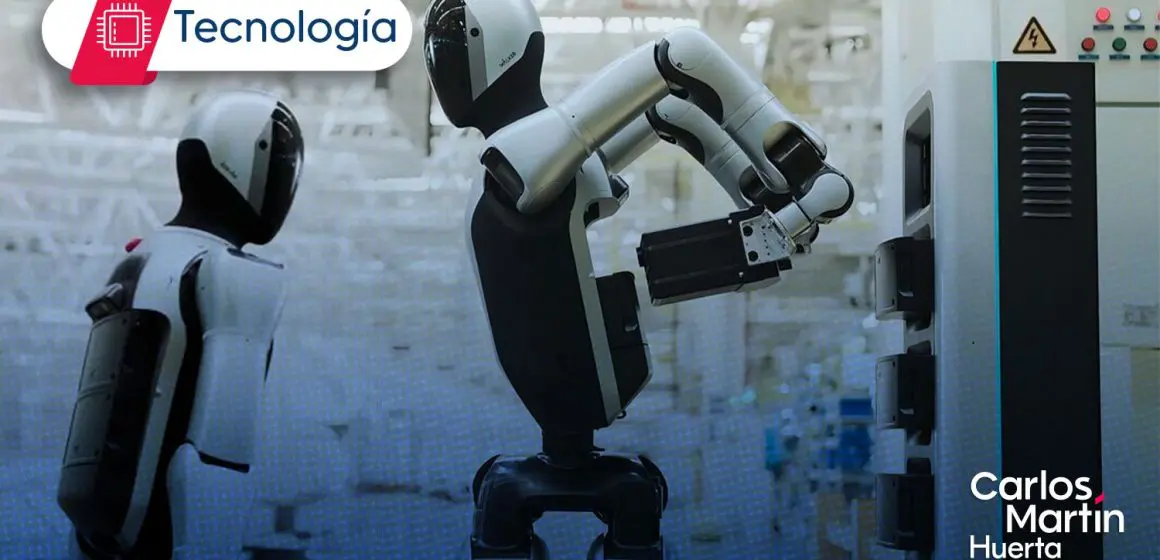 ¡Sorprendente! China crea el primer robot que cambia sus propias baterías
