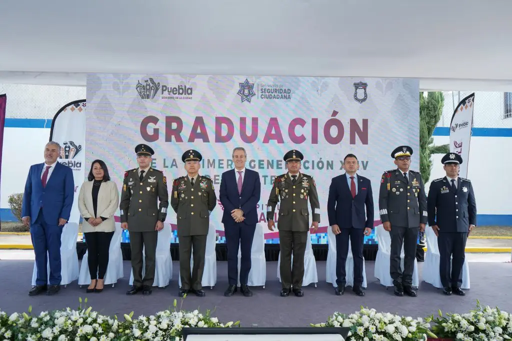 Se gradúan 24 nuevos policías en Puebla; 46% son mujeres 1 d83327c8 f16d 402f a4a4 2aa1dd6c6543