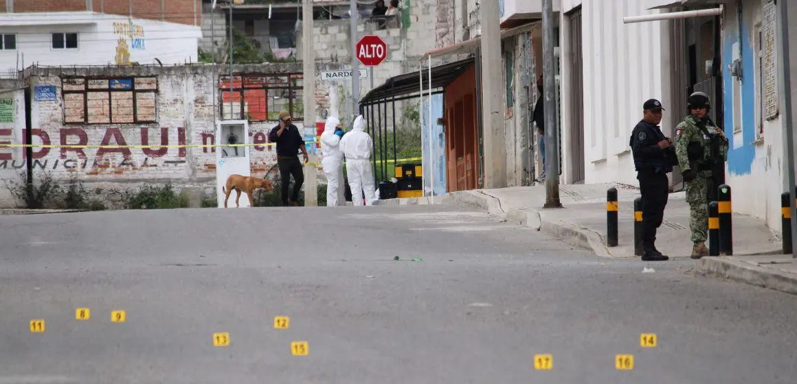 Ejecutan a balazos a hombre en El Encinar, Puebla; dejan más de 10 casquillos