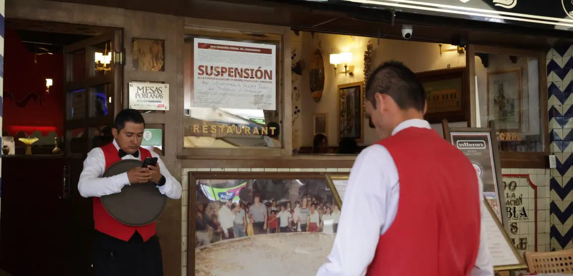 Puebla: “Alto a las clausuras excesivas de Profeco en restaurantes”; Coparmex y Canirac piden diálogo