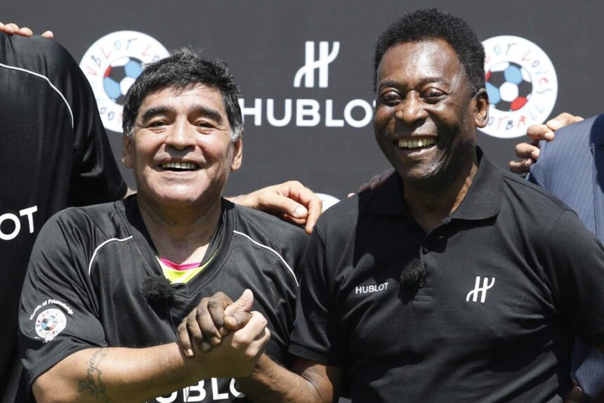 Esto dijo Pelé al enterarse de la muerte de Maradona