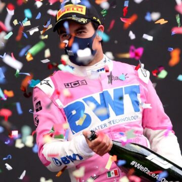 Checo Pérez llega 2do en el Gran Premio de Turquía y consigue su noveno podio