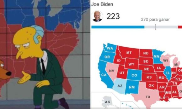 ¿’Los Simpson’ predijeron el triunfo de Joe Biden?