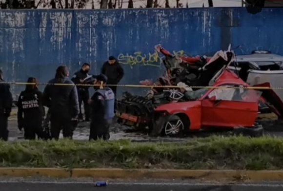 Cesan al presunto homicida del Mustang rojo como funcionario de Coronango