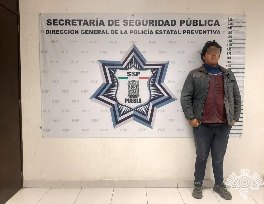 000 Captura Policía Estatal a presunto líder criminal de Tlachichuca