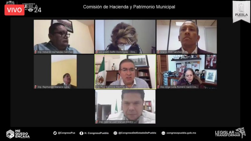 Sin nuevos impuestos, la Comisión de la LX Legislatura, aprobó la Ley de Ingresos del Estado de Puebla 2021