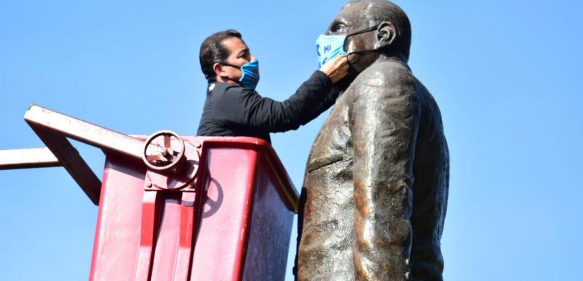 Se viraliza imagen del edil de San Pedro Cholula, Luis Alberto Arriaga