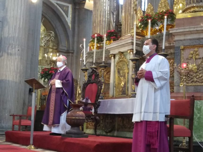 Arzobispo envía mensaje de buenos deseos en Navidad; pide cumplir protocolos sanitarios