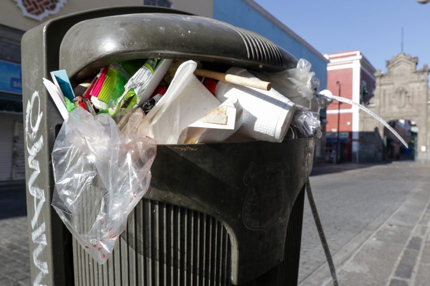 (FOTOS Y VIDEO) Sucias lucen las calles del centro de la ciudad