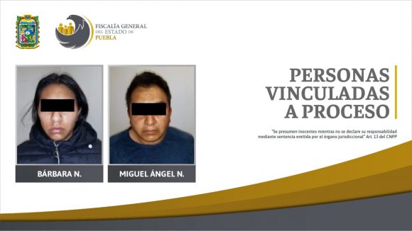 Pareja que atacó a agentes en Amozoc, vinculada a proceso