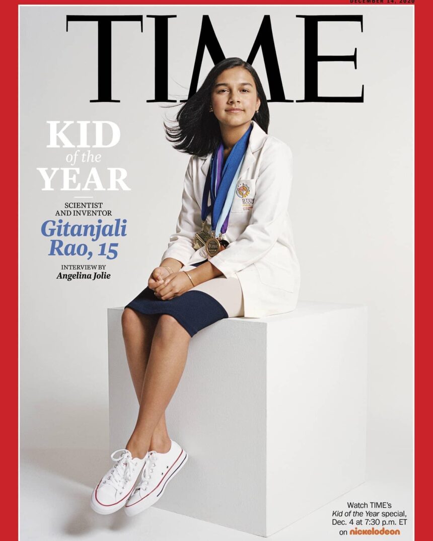 Gitanjali Rao es elegida como la “Niña del Año” por la revista Time