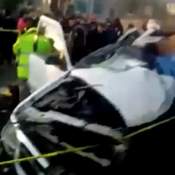 (VIDEO) Tres muertos saldo de choque en Tlaxco