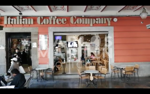(VIDEO) Restaurantes y cafeterías del centro operan de manera regular