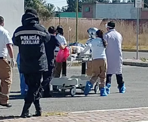 (VIDEO) Traslada Gobierno del Estado a menor con quemaduras en ambulancia aérea