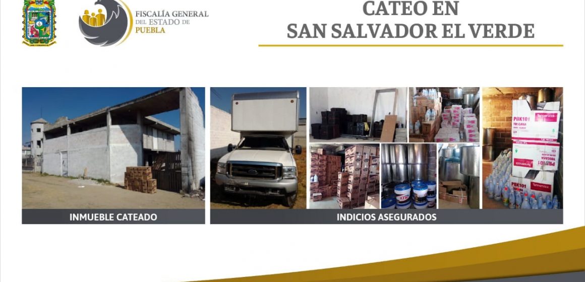 FGE recuperó mercancía presuntamente robada en San Salvador El Verde